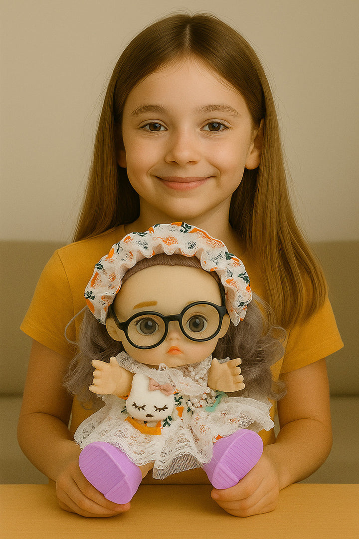 Modabay Lovely Baby Silicon Doll multiple hairband  (Multicolor)