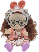 Load image into Gallery viewer, Modabay Lovely Baby doll with rabbit hairband  (Multicolor)
