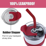 Load image into Gallery viewer, Coffee-Cup-WHITE-Tumbler+Handle and Straw
