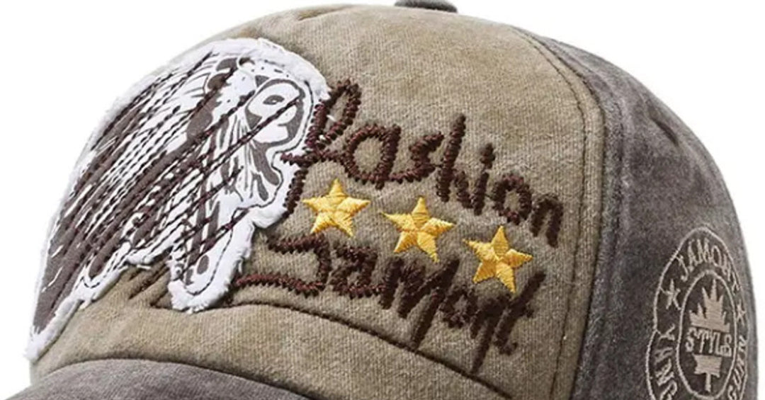 Shopsy JaMONT.STYLE-1989- CAP-BEIGE + BROWN